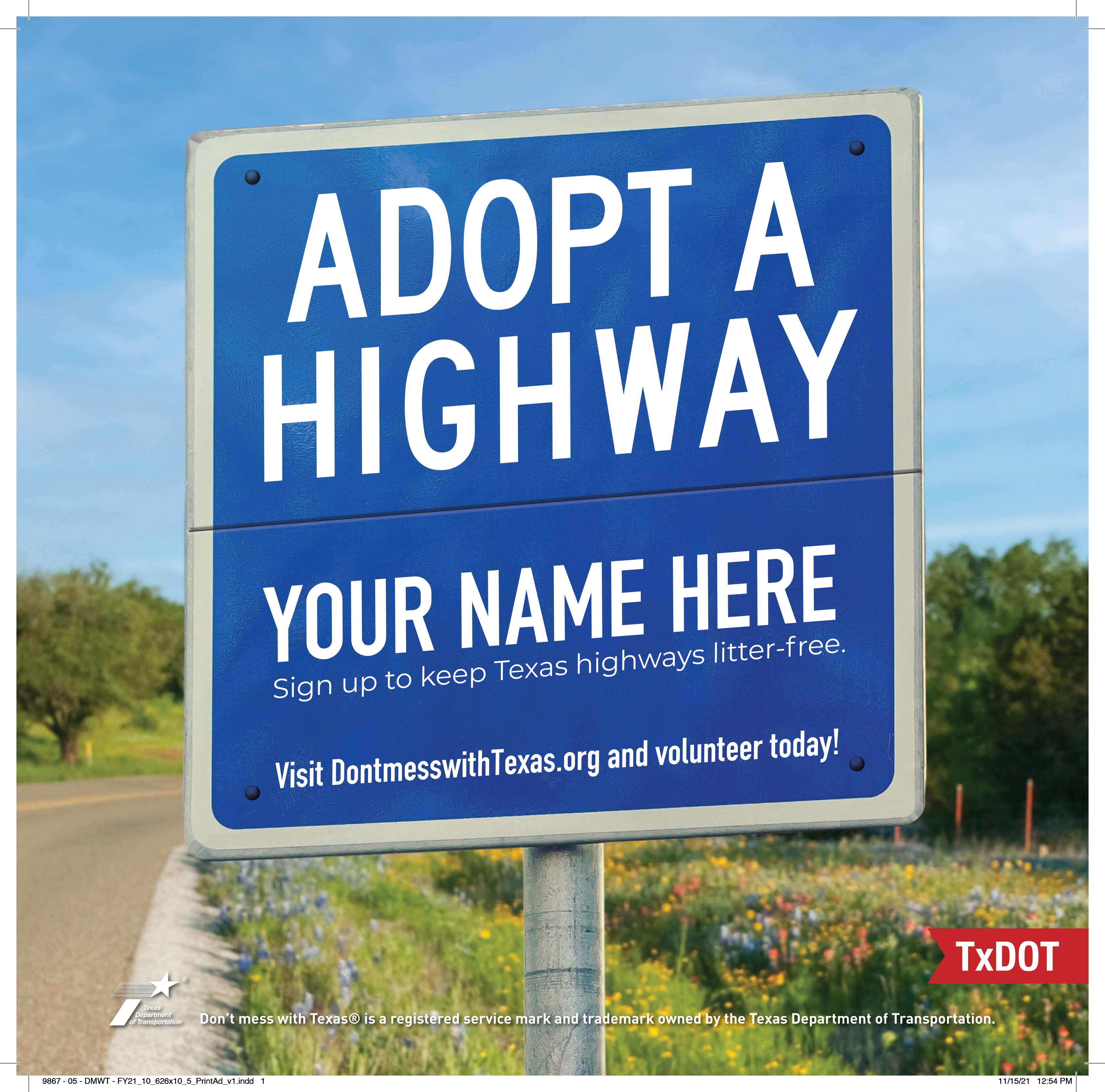 TxDOT Adopt a Highway