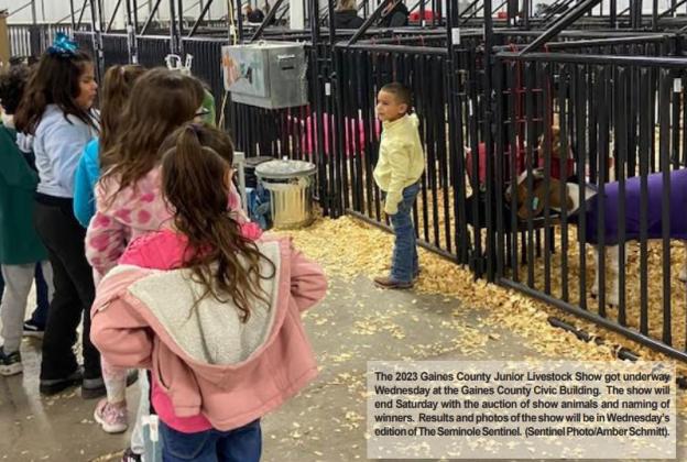 The 2023 Gaines County Junior Livestock Show
